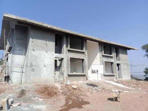 Monk Residence, finishing works in progress