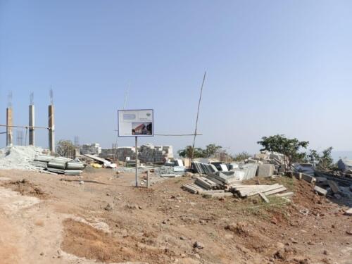 Uposath halls work was kept hold for Architectural assistance from Thai architecture to further processing